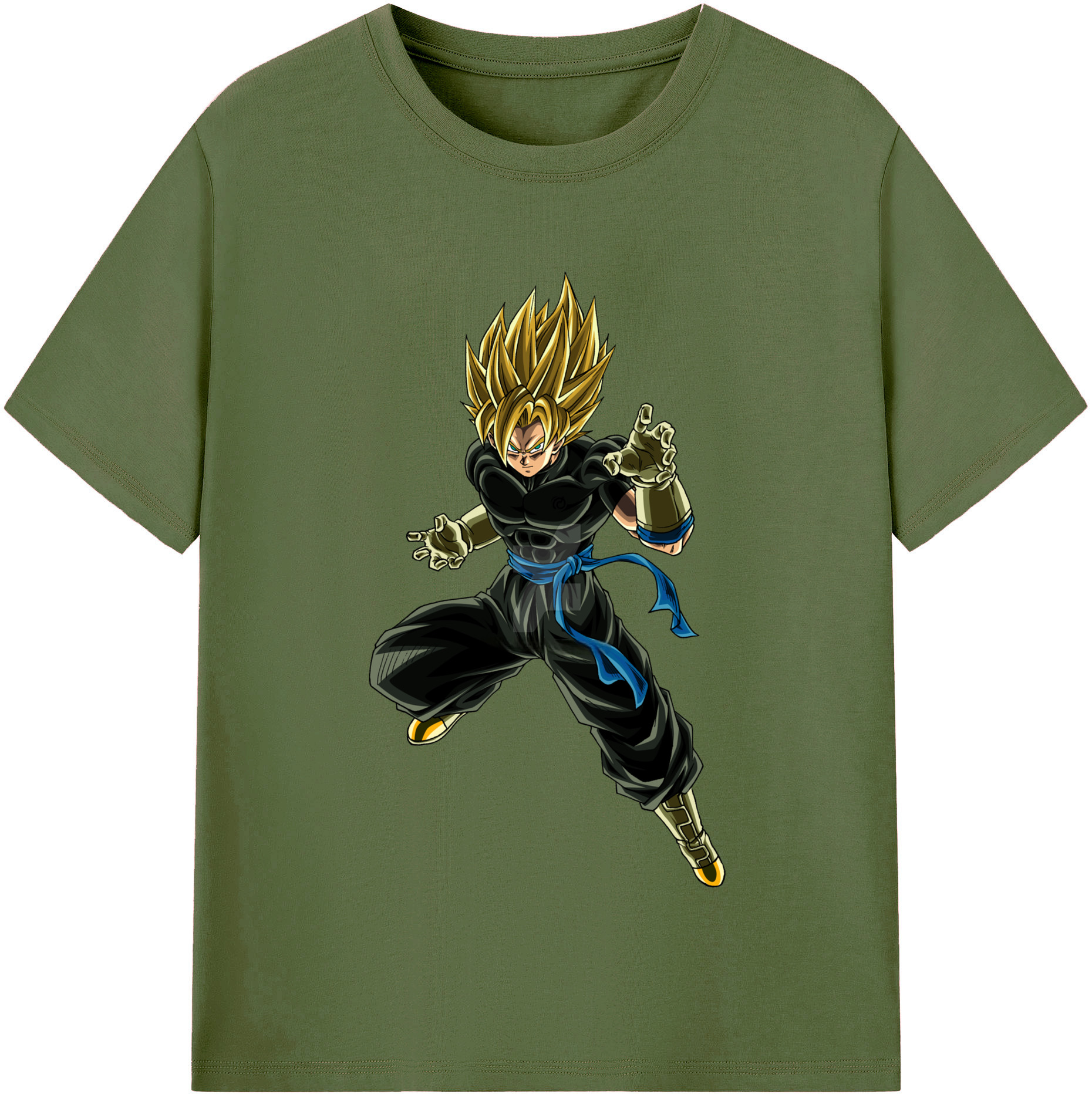 （画像用） ドラゴンボール ベジット DRAGON BALL Vegetto 綿100％半袖Tシャツ（フロントプリント）